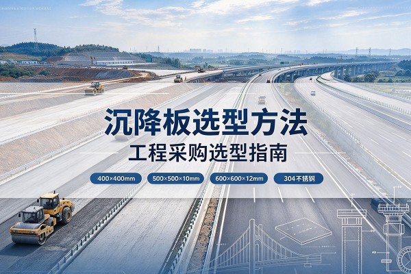 中卫沉降板选择方法