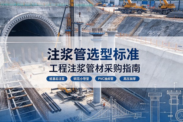 中卫注浆管选型标准